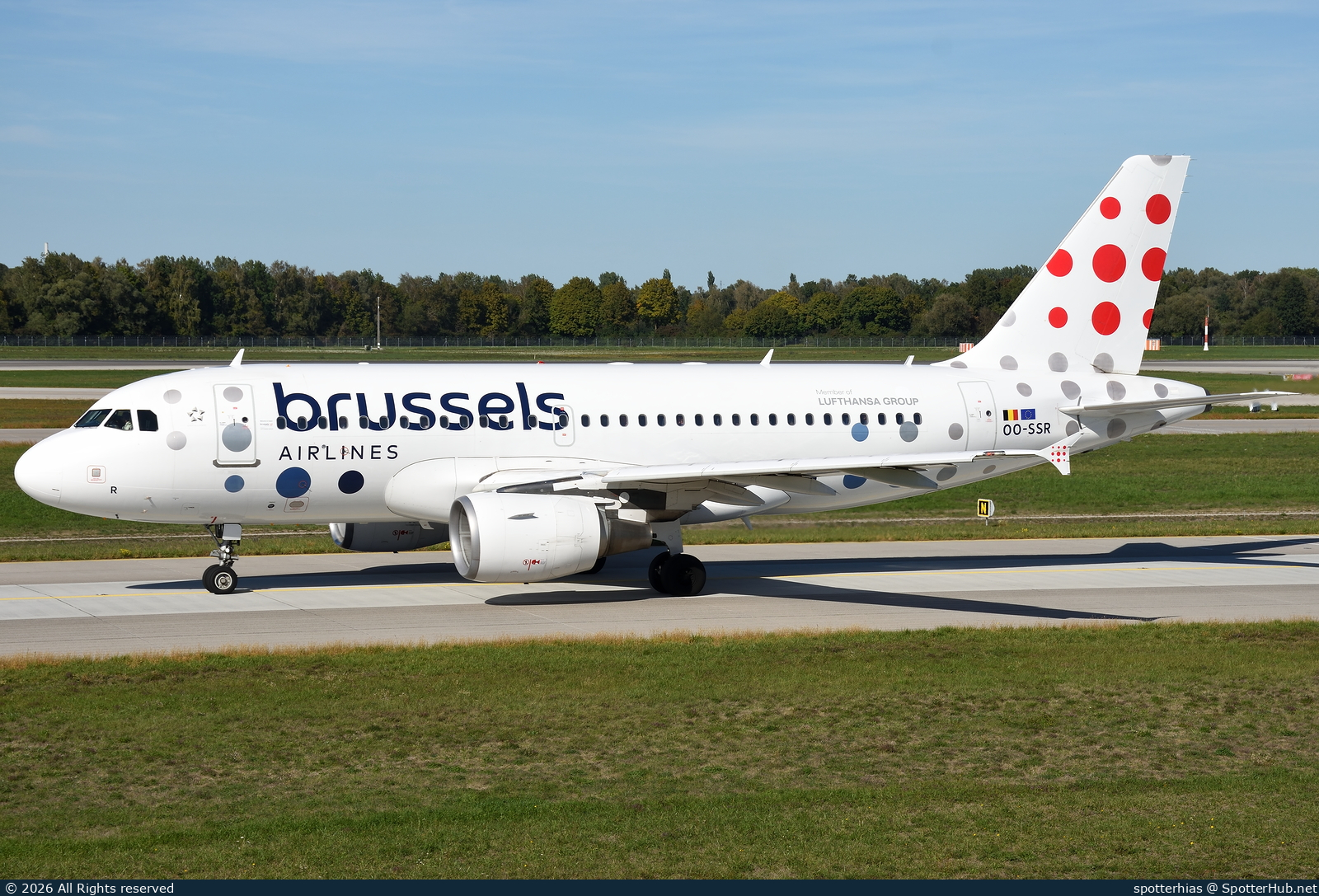 Photo of OO-SSR - Airbus A319-112 operated by Brussels Airlines