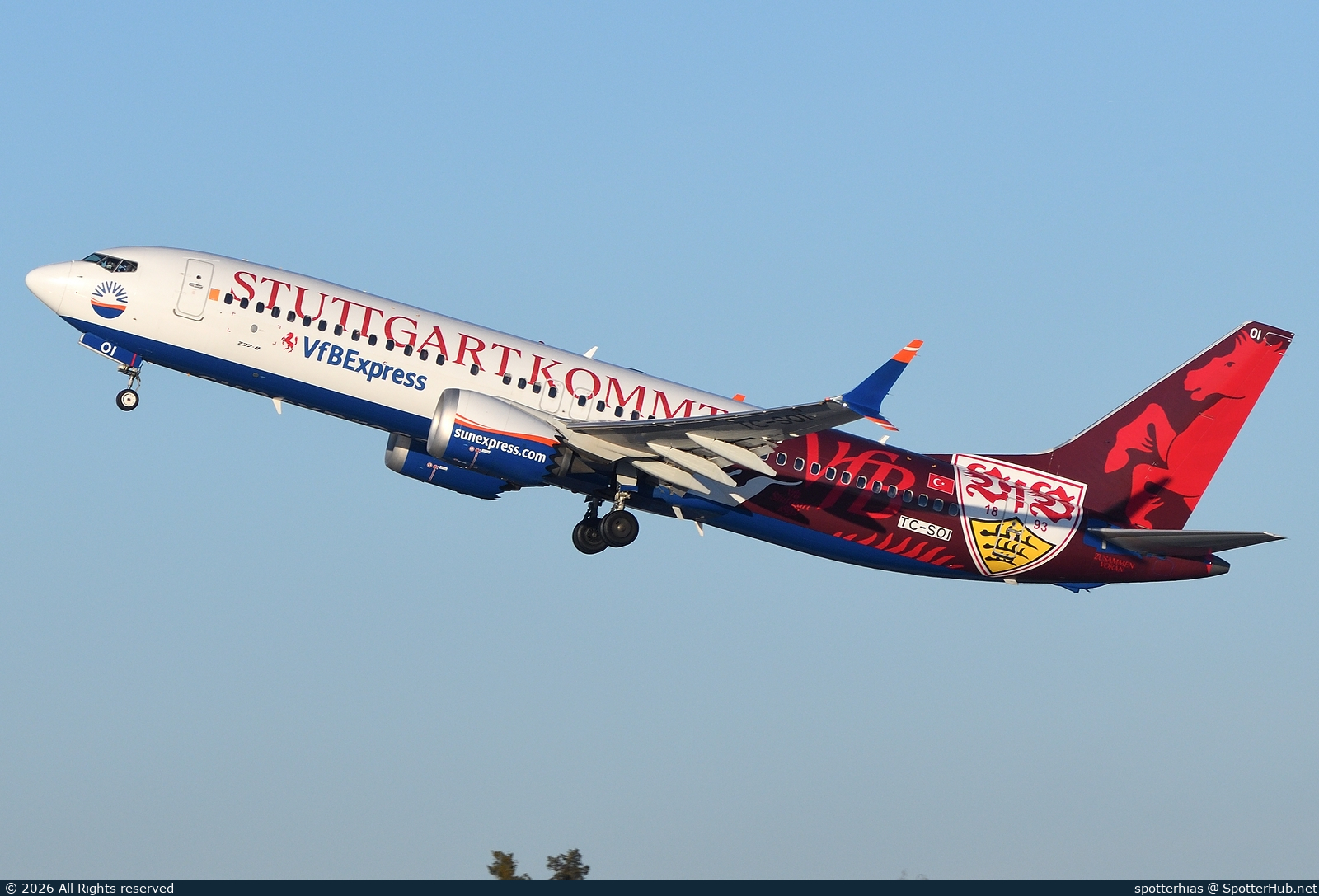 Photo of TC-SOI - Boeing 737 MAX 8 operated by SunExpress