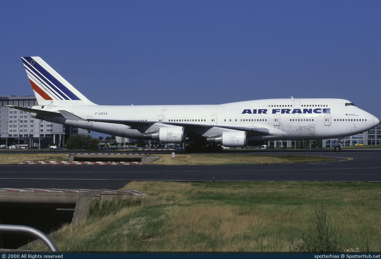 Photo of F-GEXA - Boeing 747-4B3 operated by Air France
