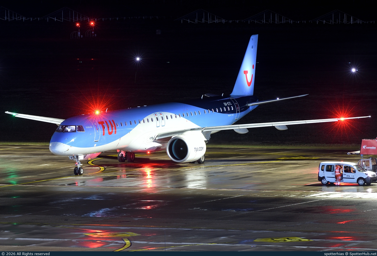 Photo of OO-ETC - Embraer ERJ-195-E2 operated by TUI Airlines Belgium