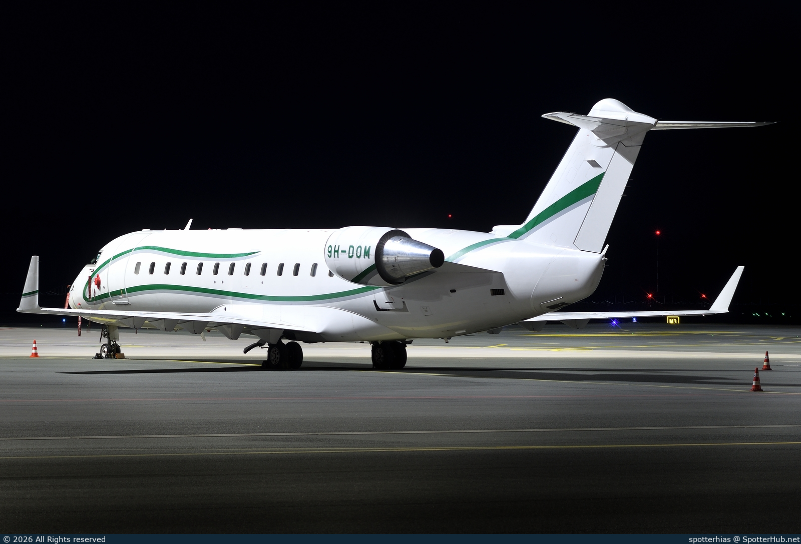 Photo of 9H-DOM - Bombardier Challenger 850 operated by AirX Charter