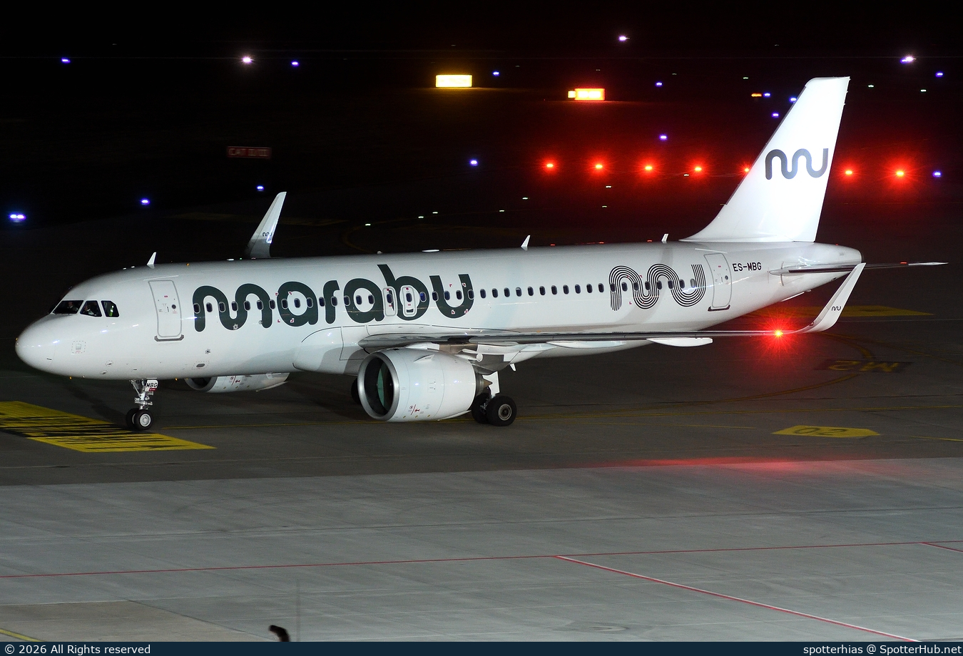 Photo of ES-MBG - Airbus A320-271N operated by Marabu Airlines