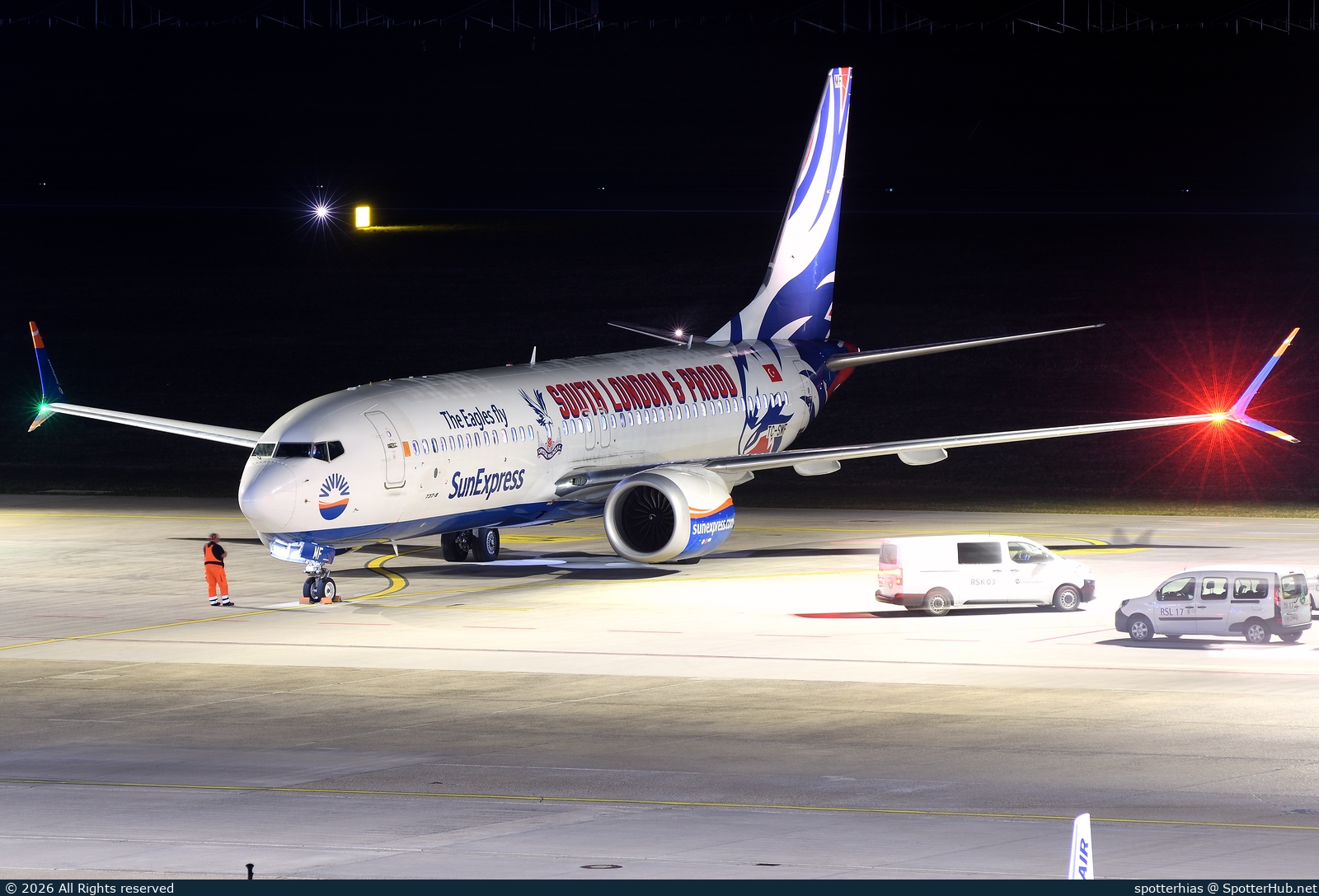 Photo of TC-SMF - Boeing 737 MAX 8 operated by SunExpress