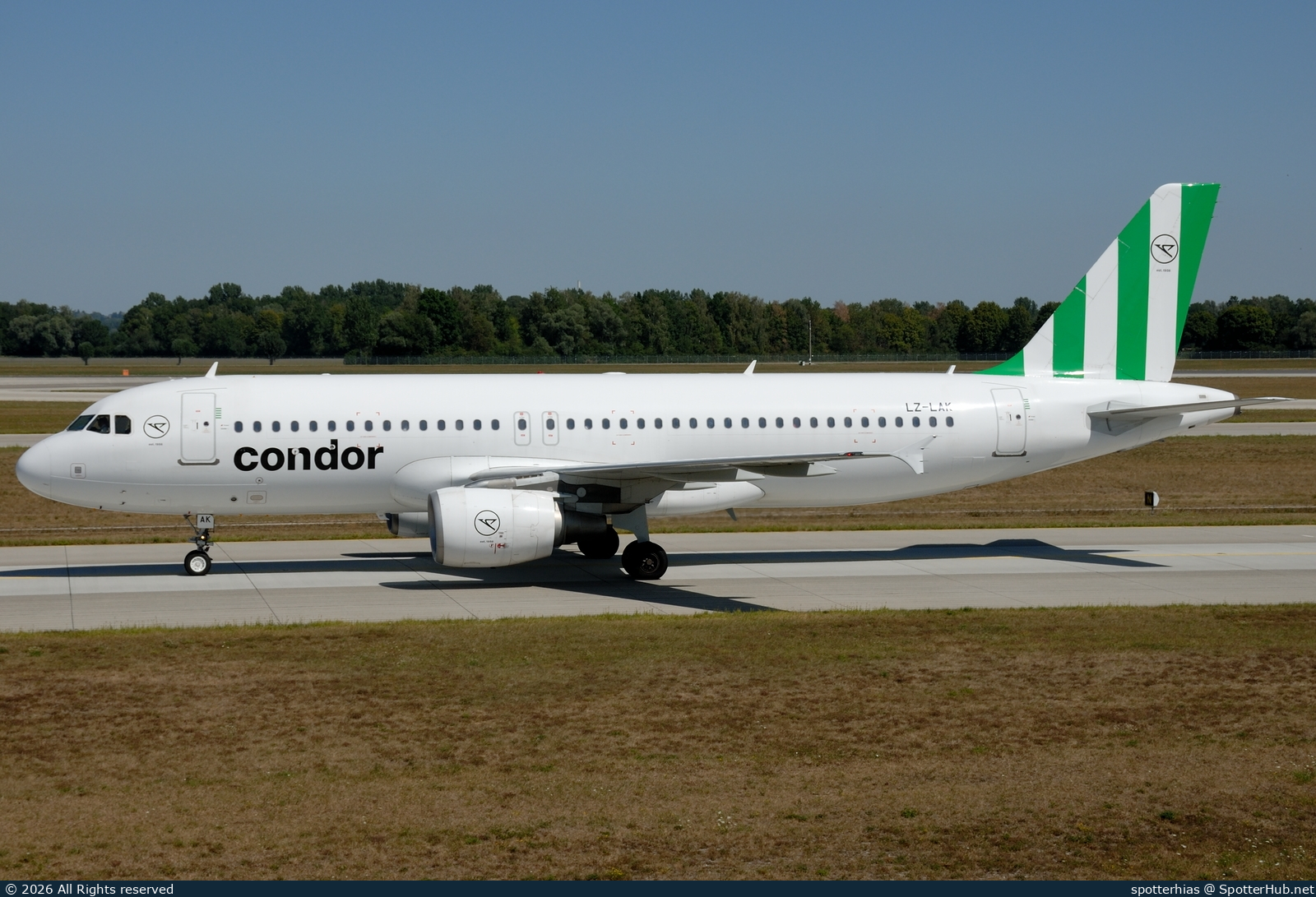 Photo of LZ-LAK - Airbus A320-214 operated by Condor (opb European Air Charter)