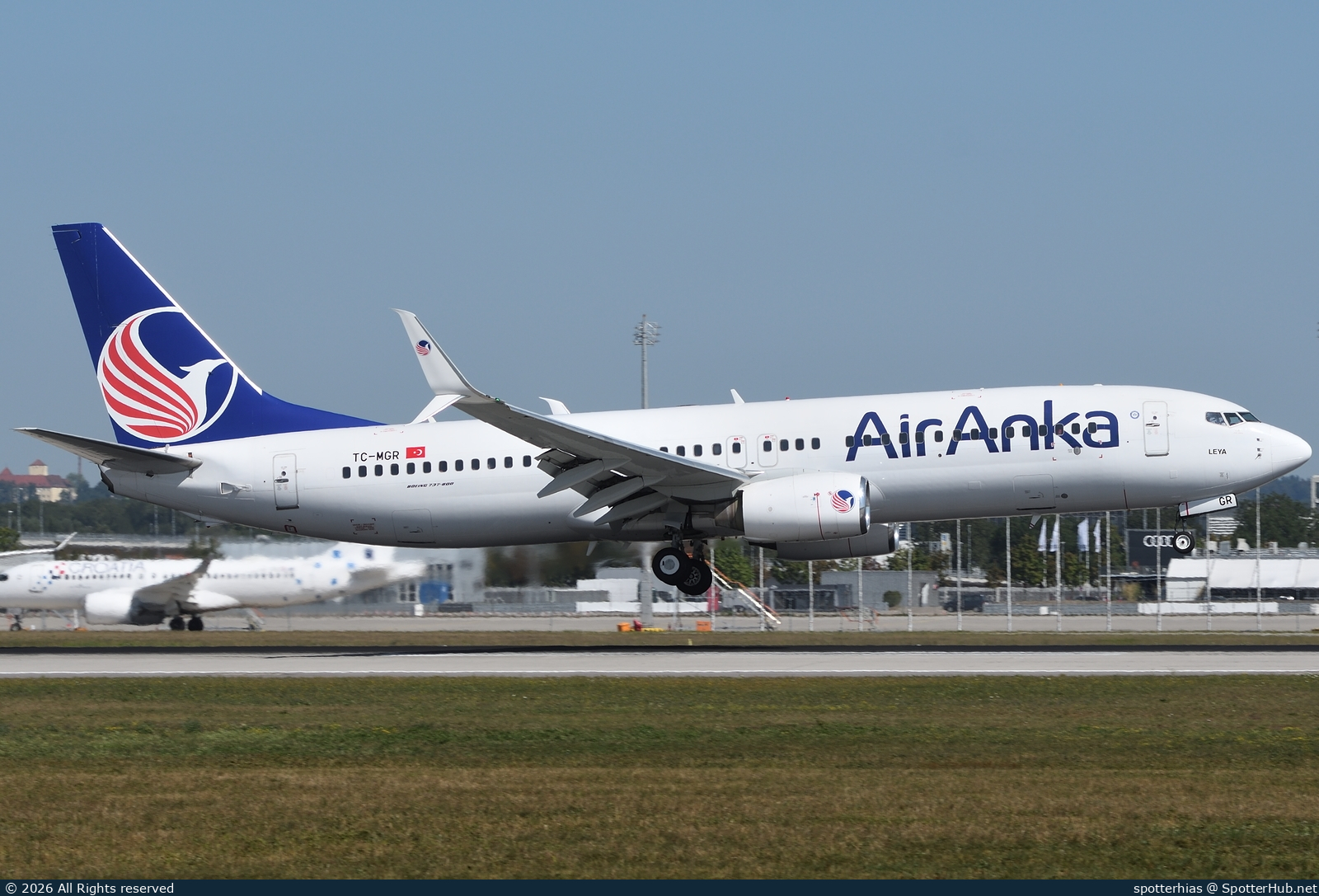 Photo of TC-MGR - Boeing 737-85F operated by Air Anka (opb Mavi Gök Airlines)