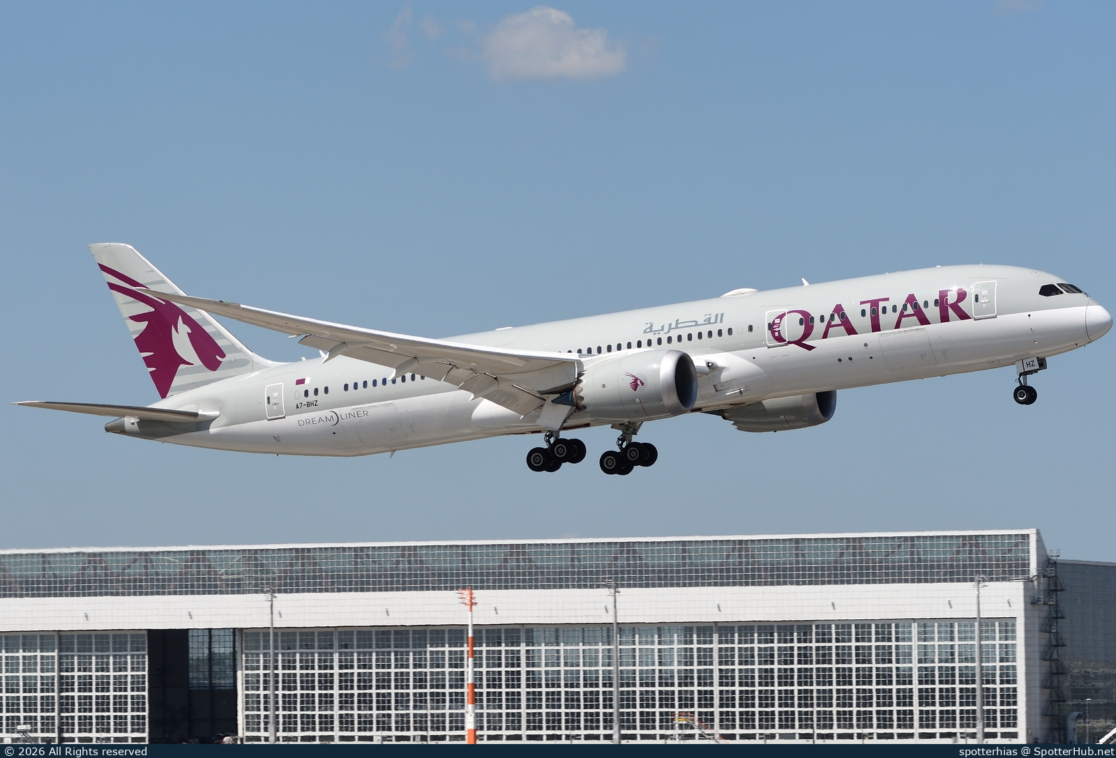 Photo of A7-BHZ - Boeing 787-9 Dreamliner operated by Qatar Airways