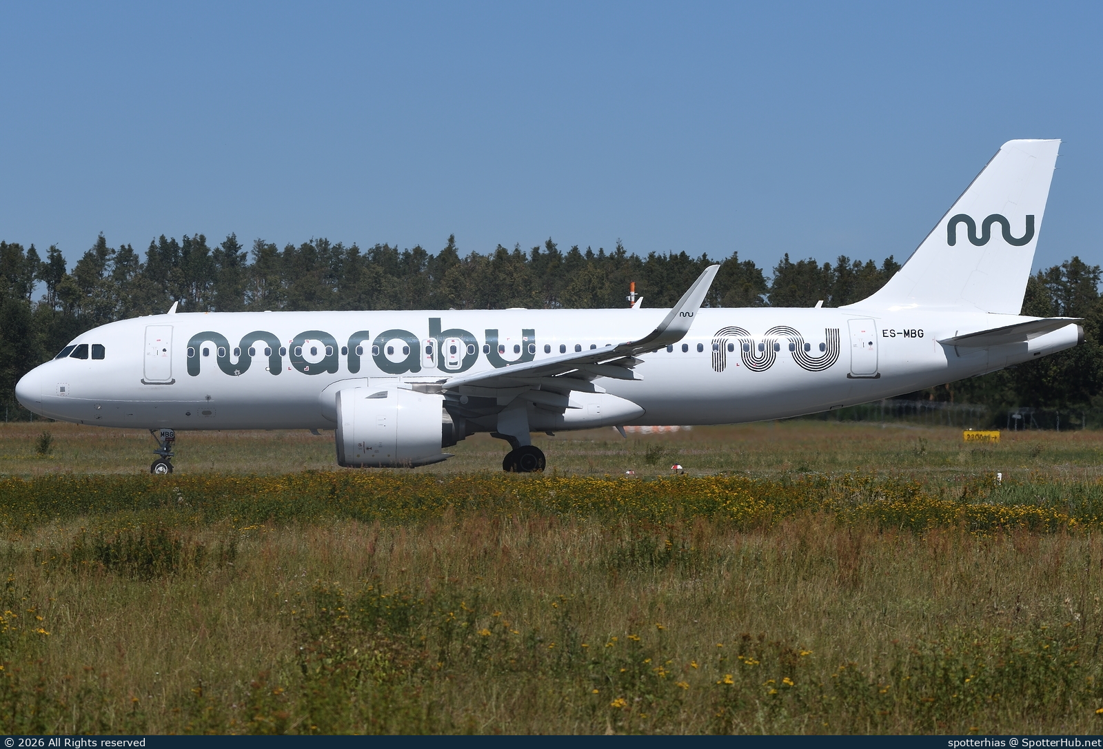 Photo of ES-MBG - Airbus A320-271N operated by Marabu Airlines