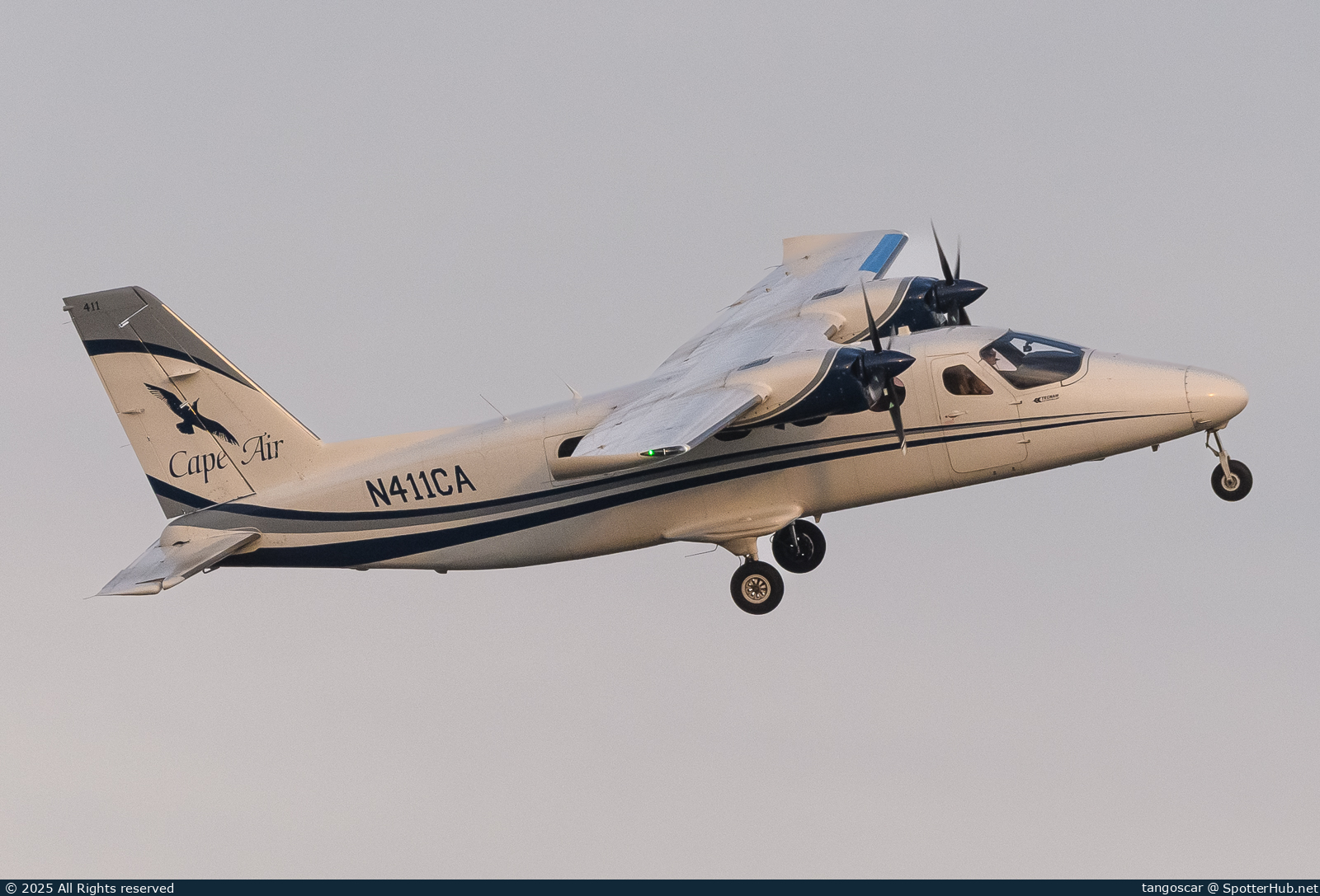 Photo of N411CA - Tecnam P2012 Traveller operated by Cape Air