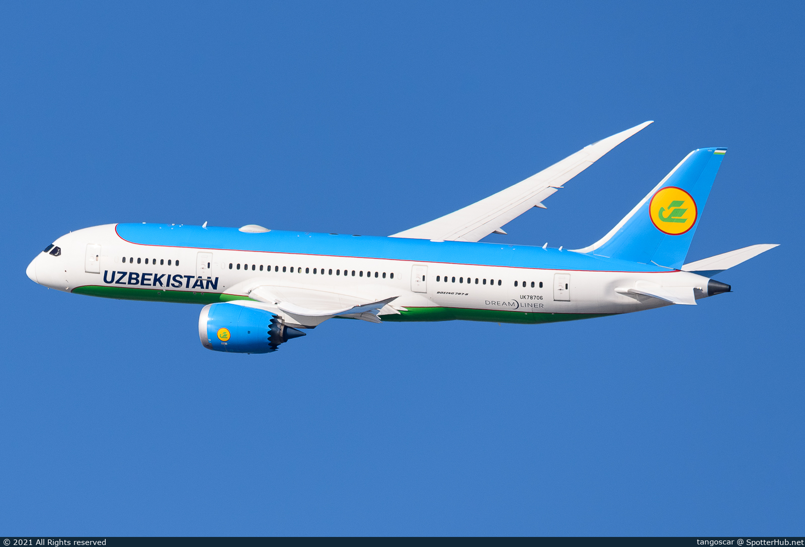 Photo of UK78706 - Boeing 787-8 Dreamliner operated by Uzbekistan Airways