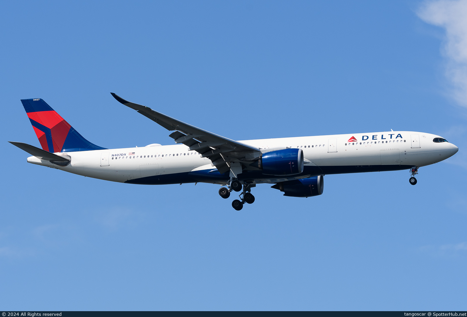 Photo of N407DX - Airbus A330-941 operated by Delta Air Lines