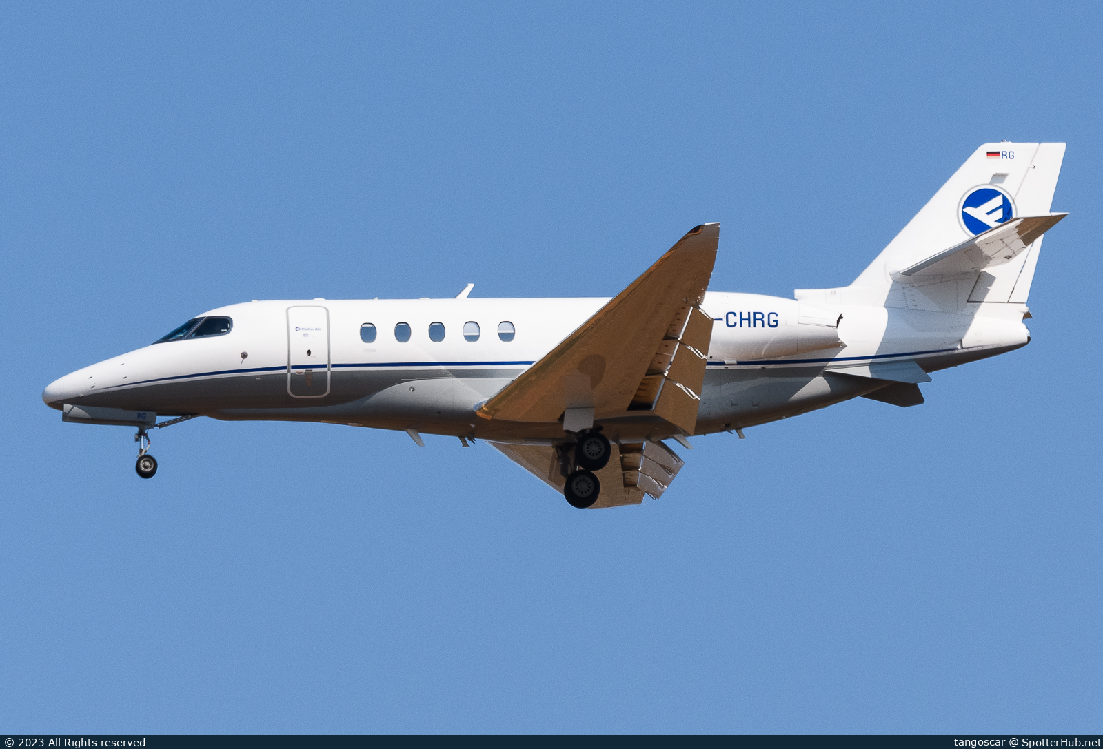 Photo of D-CHRG - Cessna 680A Citation Latitude operated by Hahn Air