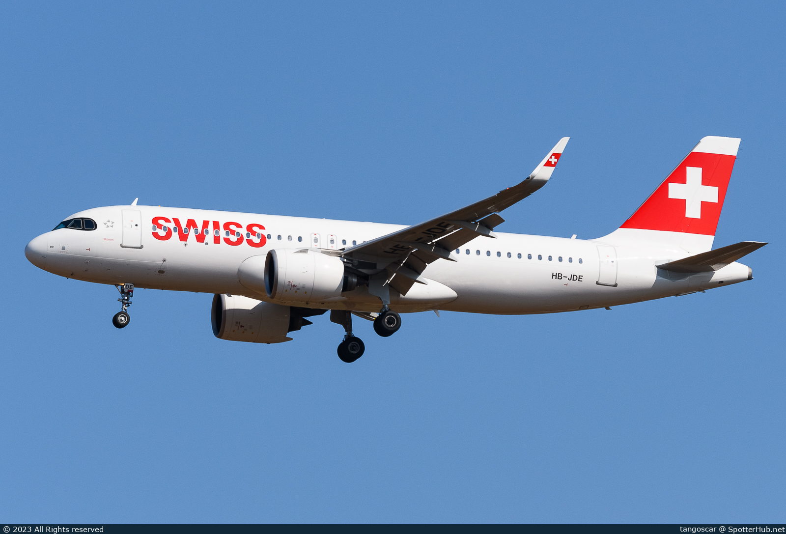 Photo of HB-JDE - Airbus A320-271N operated by Swiss International Air Lines