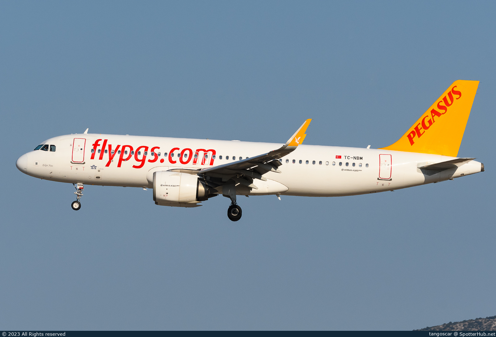 Photo of TC-NBM - Airbus A320-251N operated by Pegasus Airlines
