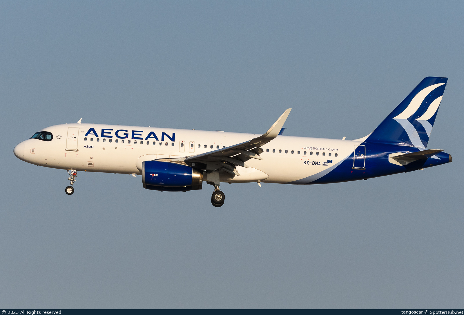 Photo of SX-DNA - Airbus A320-232 operated by Aegean Airlines