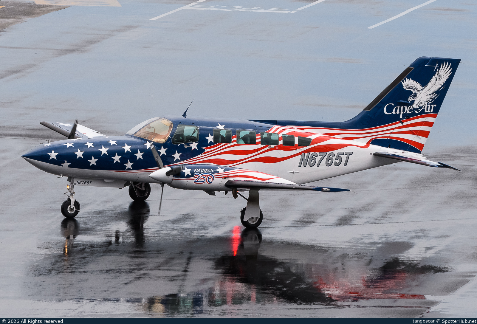 Photo of N6765T - Cessna 402C operated by Cape Air