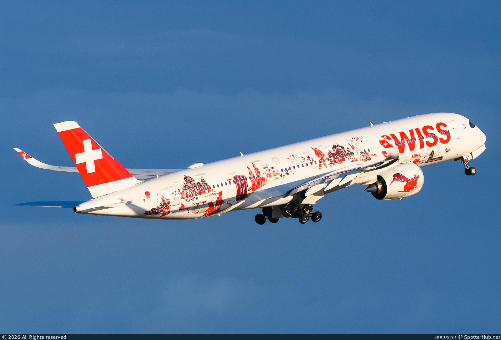 Photo of HB-IFA - Airbus A350-941 operated by Swiss International Air Lines