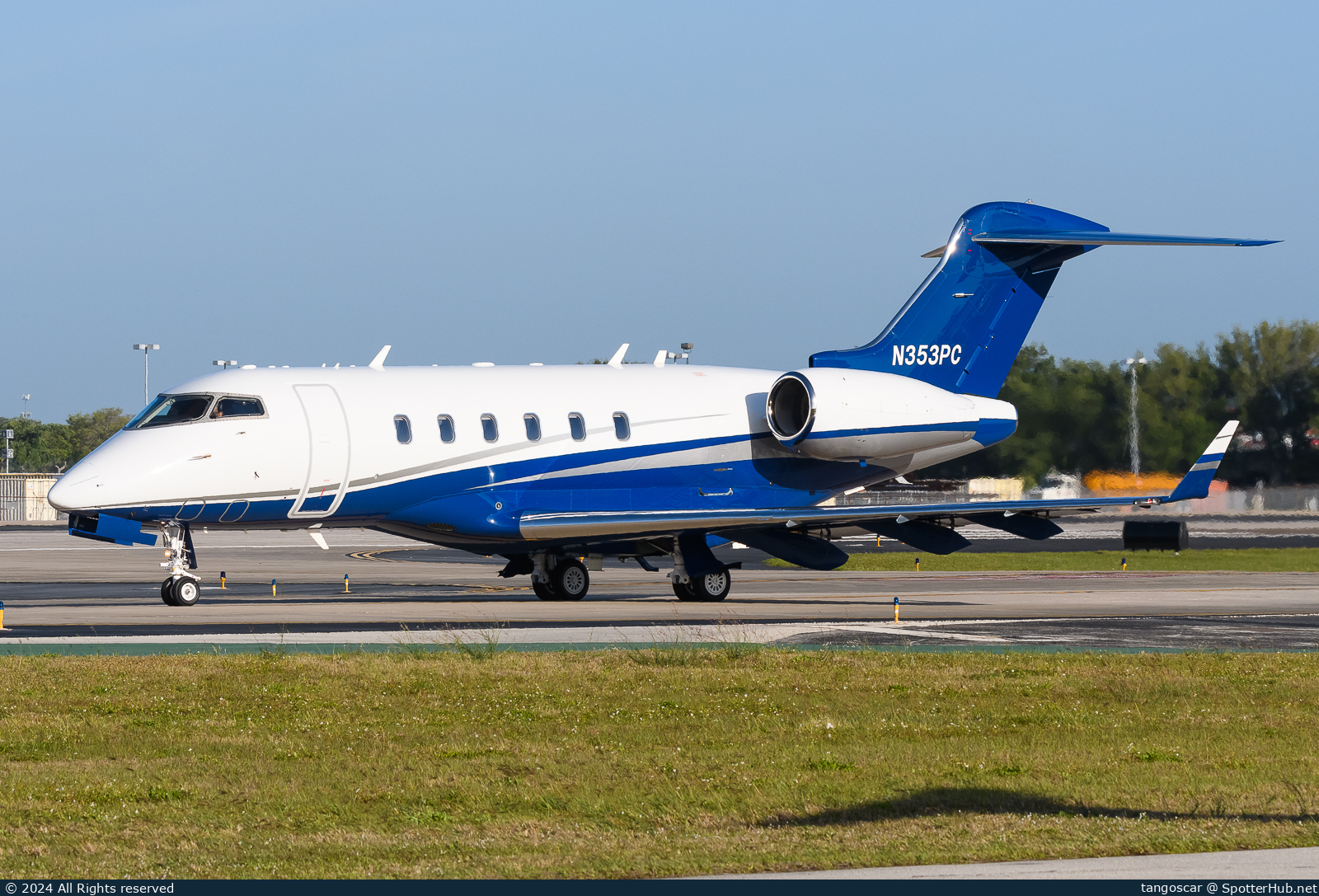Photo of N353PC - Bombardier Challenger 300 operated by Private