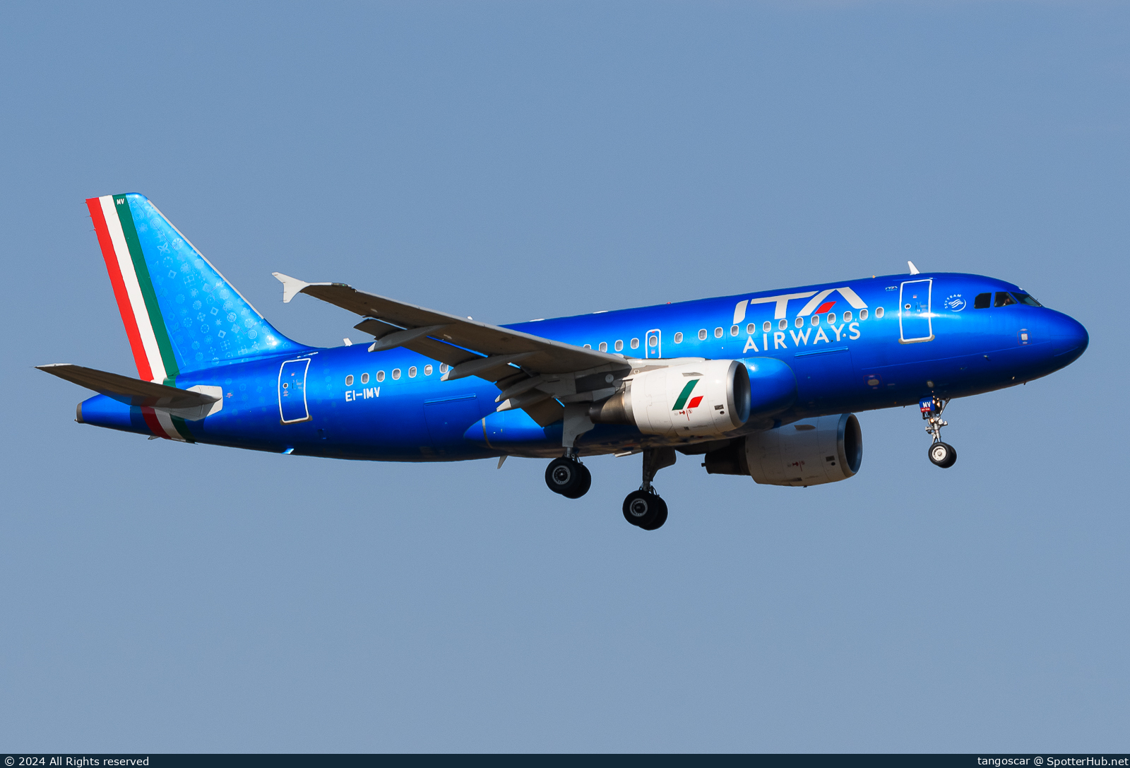 Photo of EI-IMV - Airbus A319-111 operated by ITA Airways