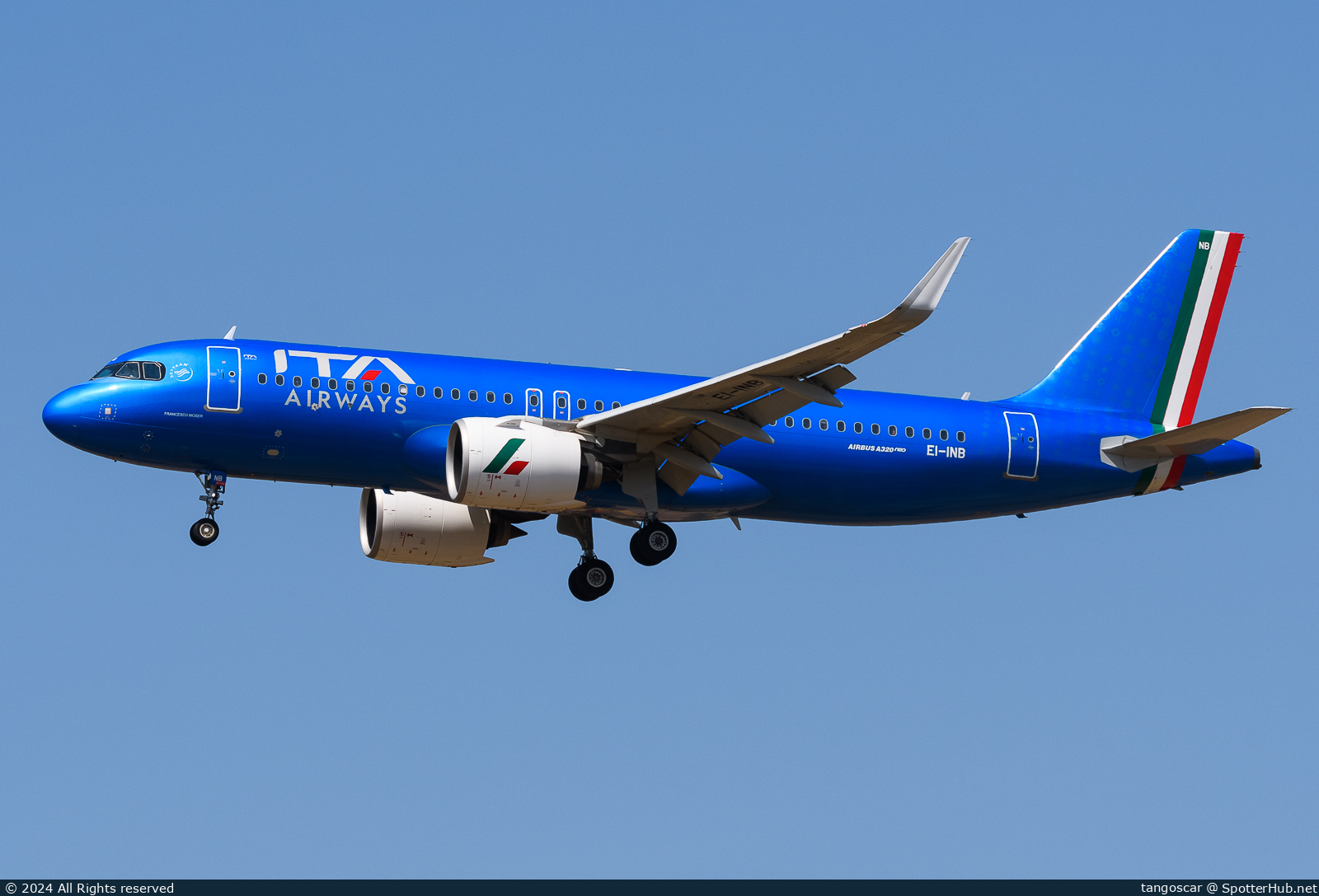 Photo of EI-INB - Airbus A320-272N operated by ITA Airways