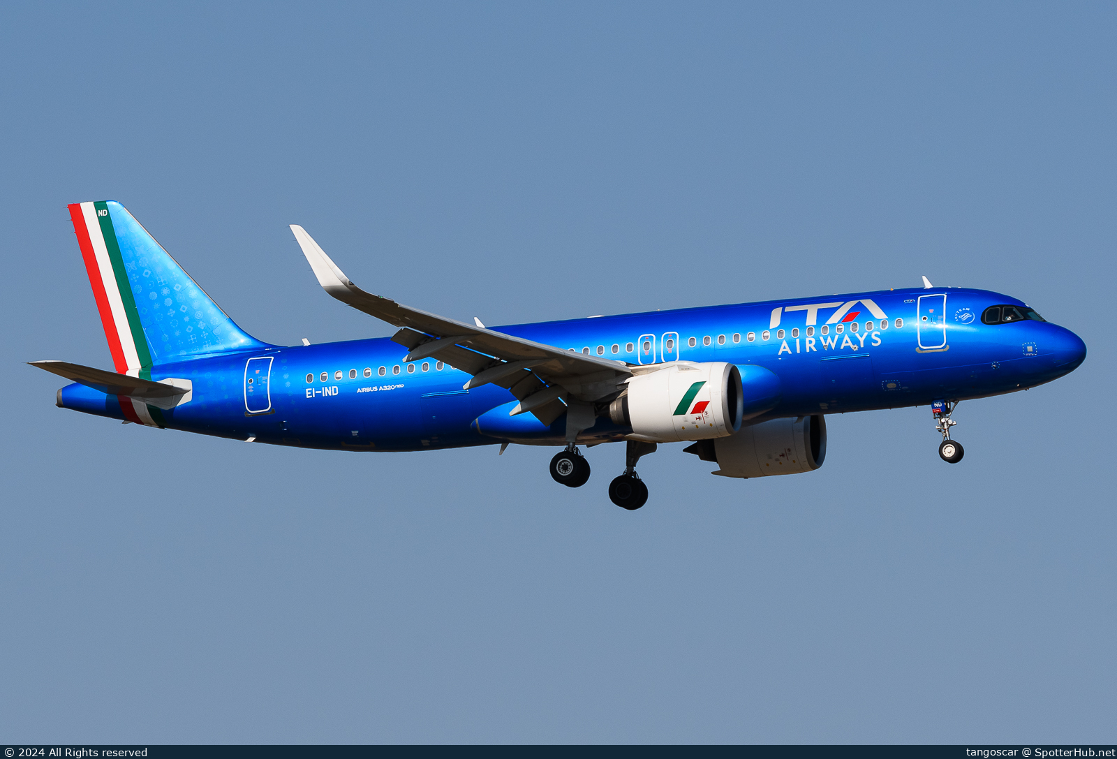 Photo of EI-IND - Airbus A320-272N operated by ITA Airways