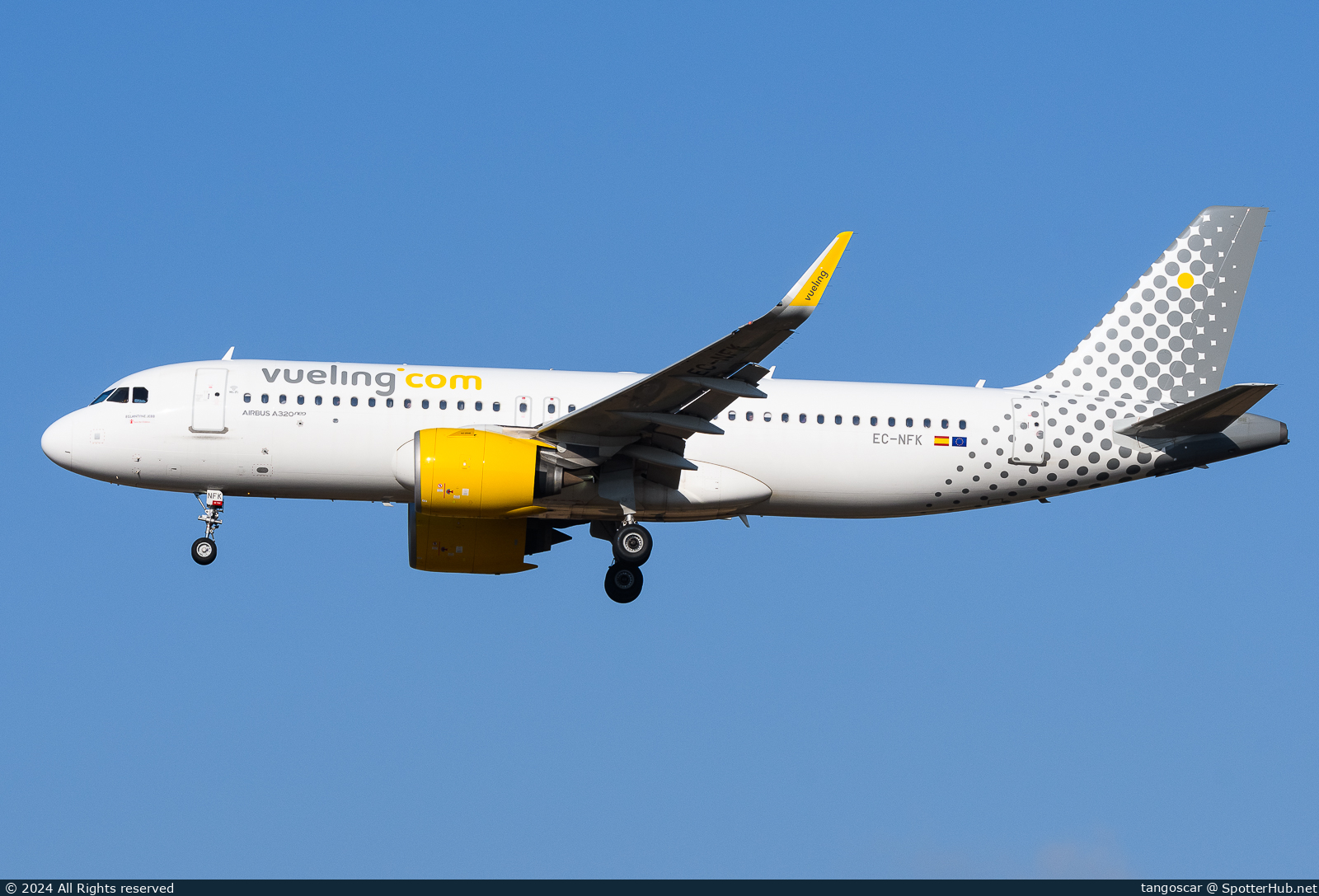 Photo of EC-NFK - Airbus A320-271N operated by Vueling