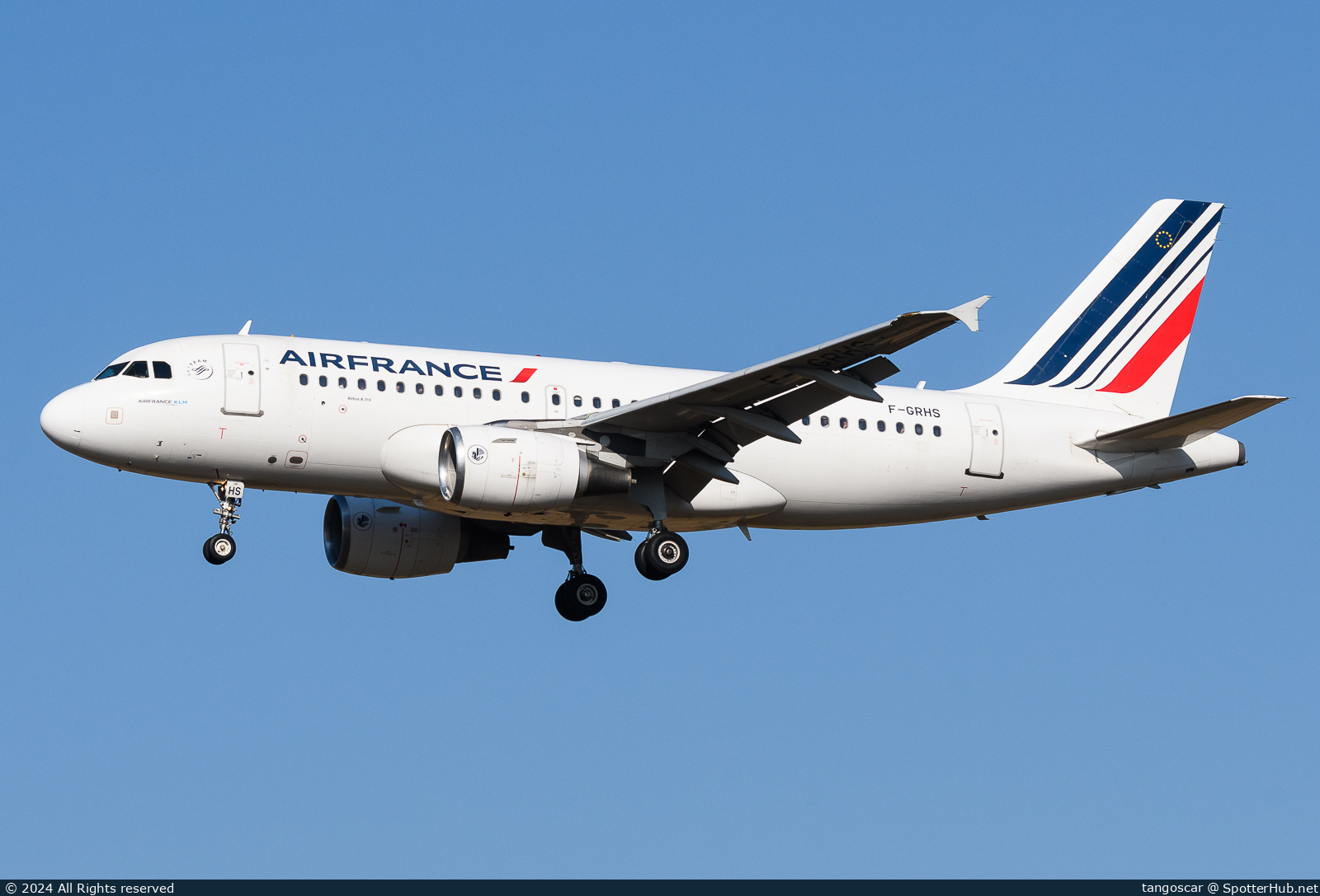 Photo of F-GRHS - Airbus A319-111 operated by Air France