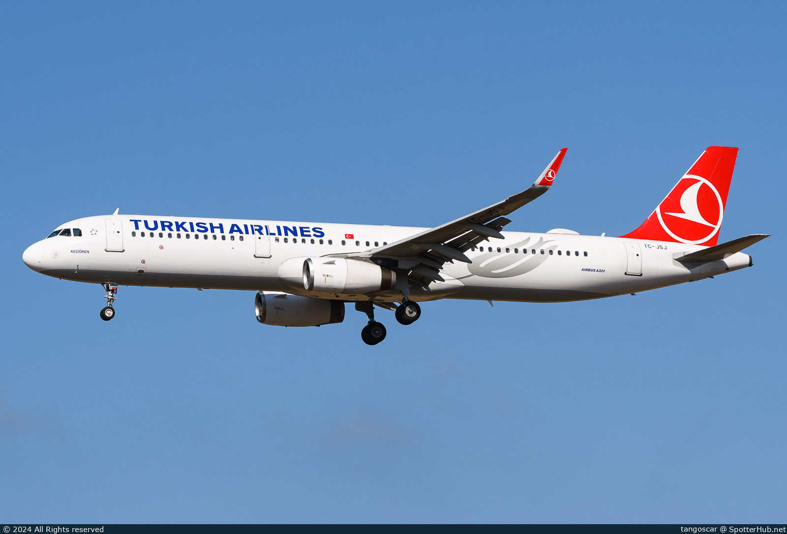 Photo of TC-JSJ - Airbus A321-231 operated by Turkish Airlines