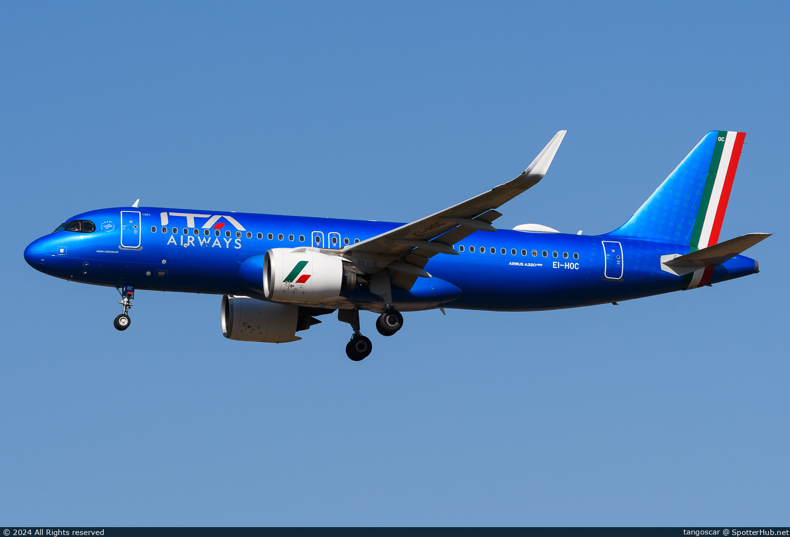 Photo of EI-HOC - Airbus A320-272N operated by ITA Airways