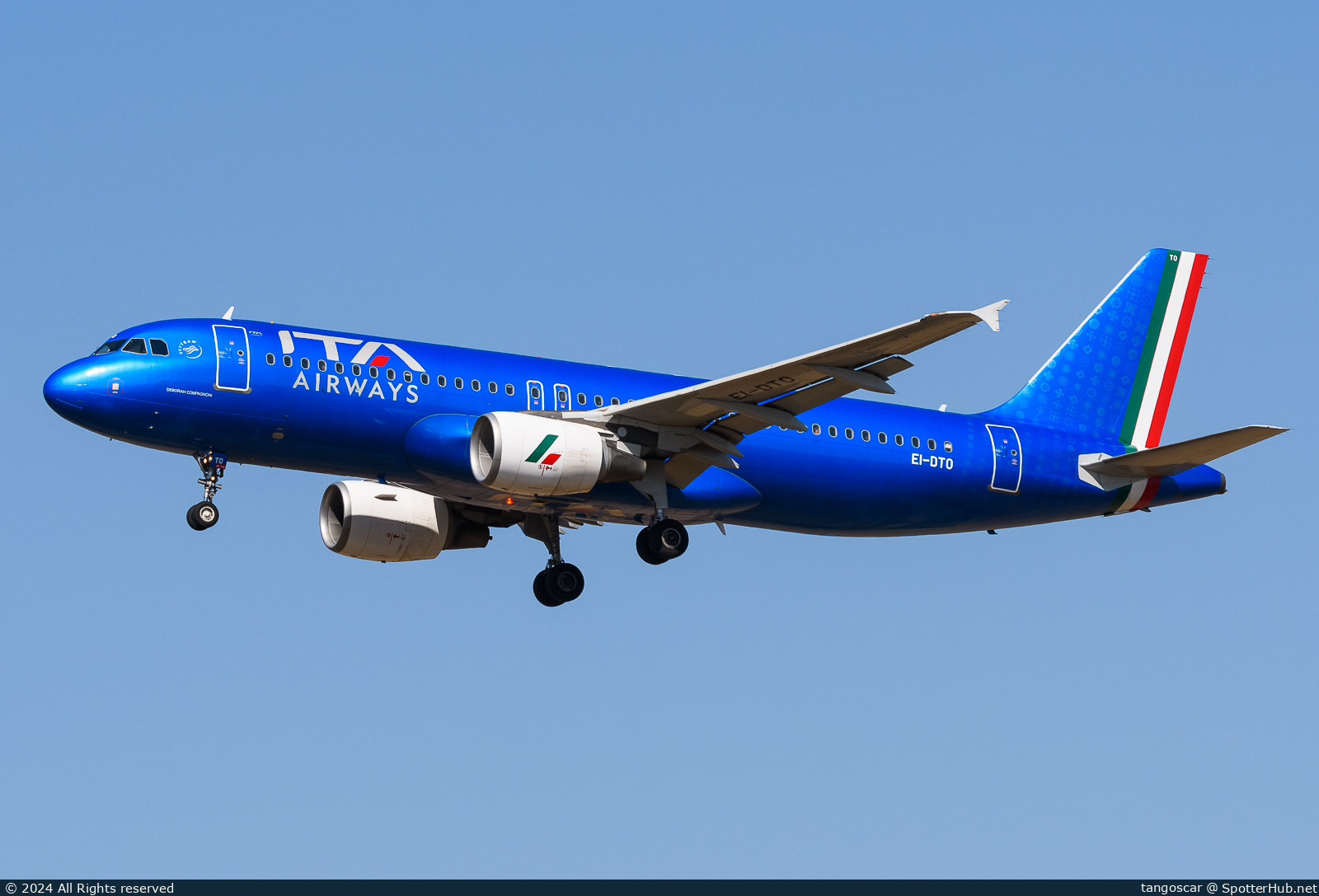 Photo of EI-DTO - Airbus A320-216 operated by ITA Airways