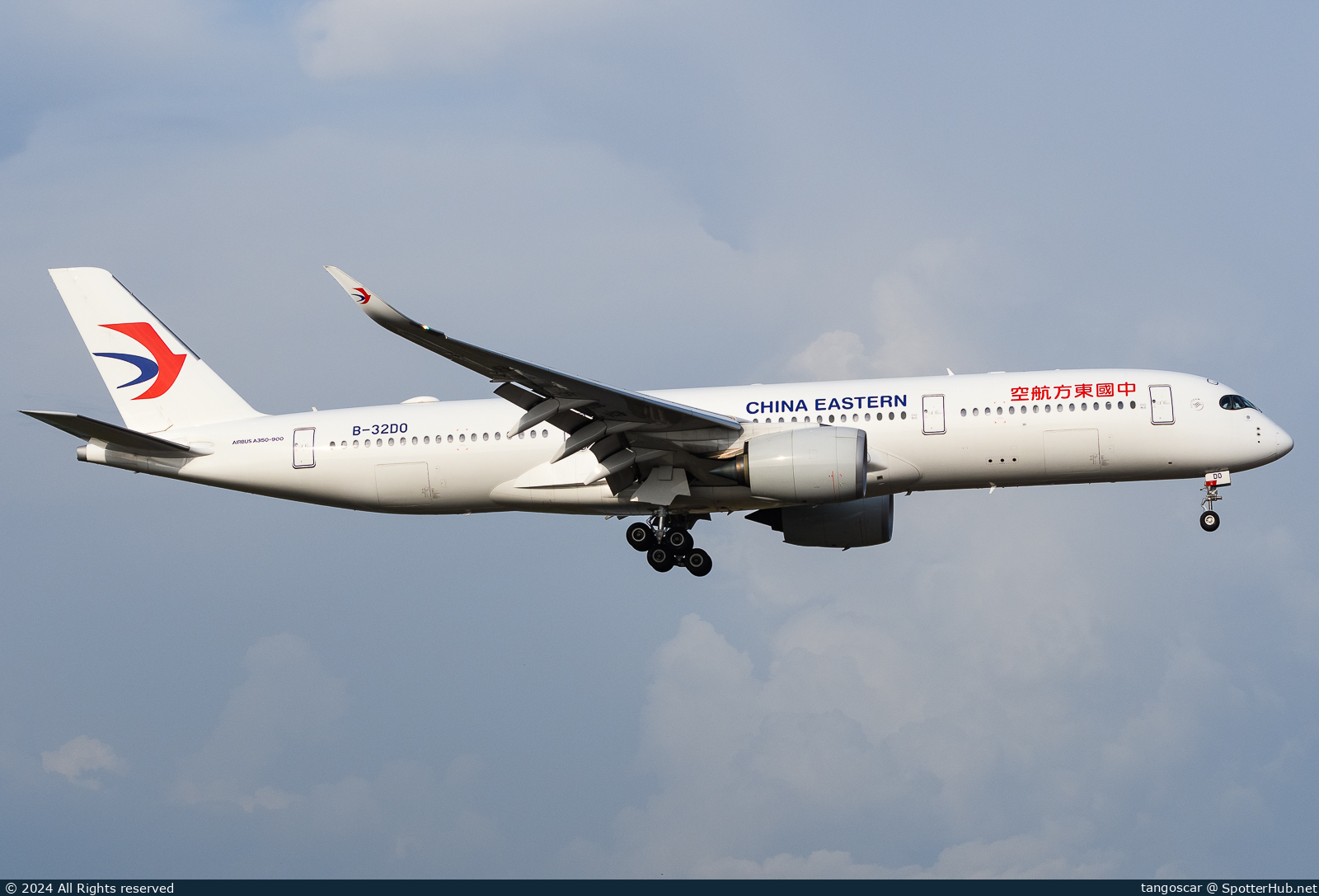 Photo of B-32D0 - Airbus A350-941 operated by China Eastern Airlines