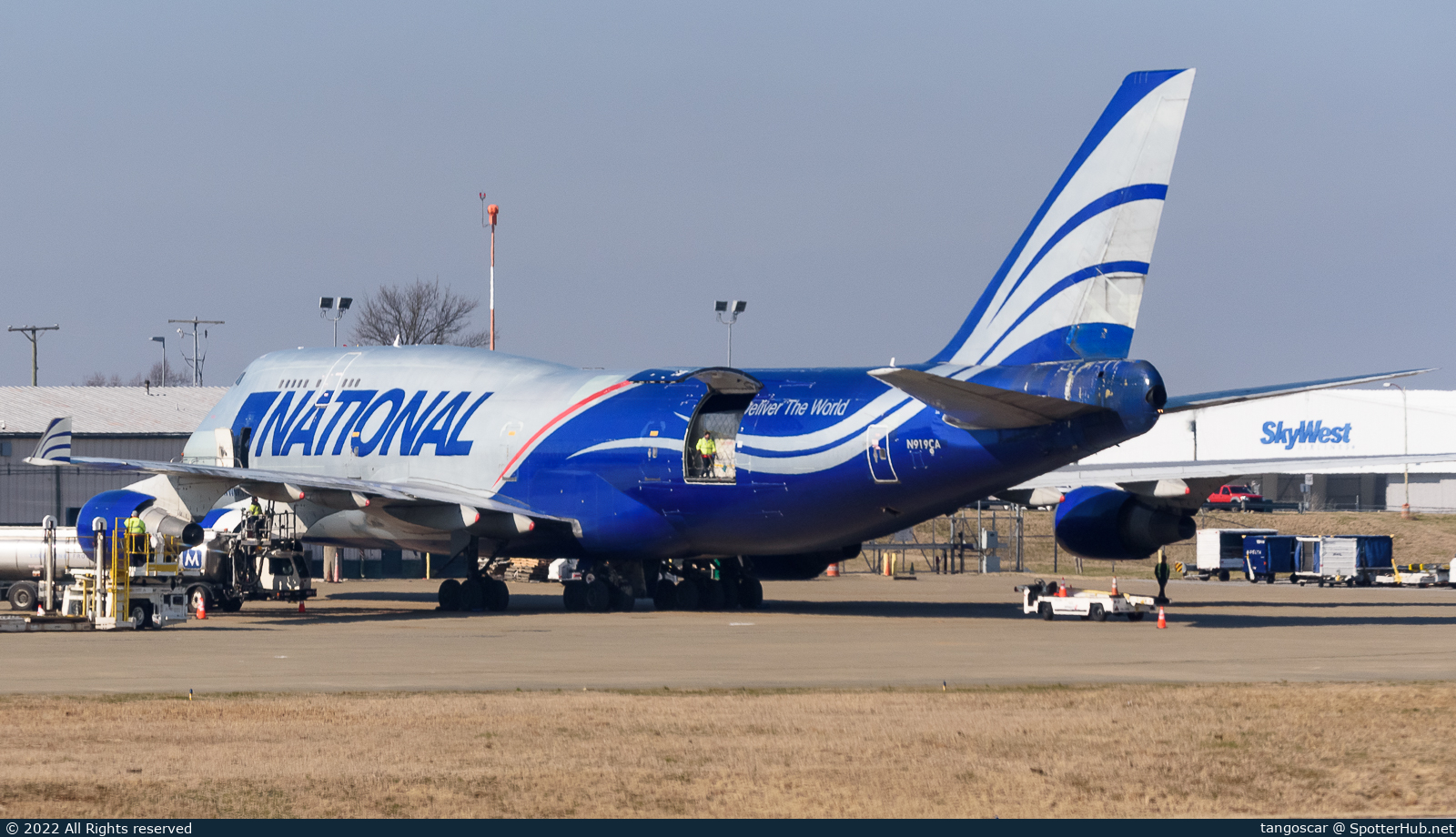 Photo of N919CA - Boeing 747-428(BCF) operated by National Airlines [2006]