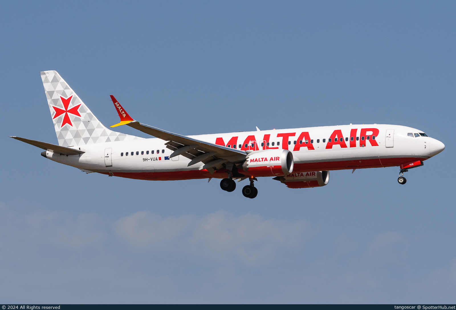 Photo of 9H-VUA - Boeing 737 MAX 8-200 operated by Malta Air