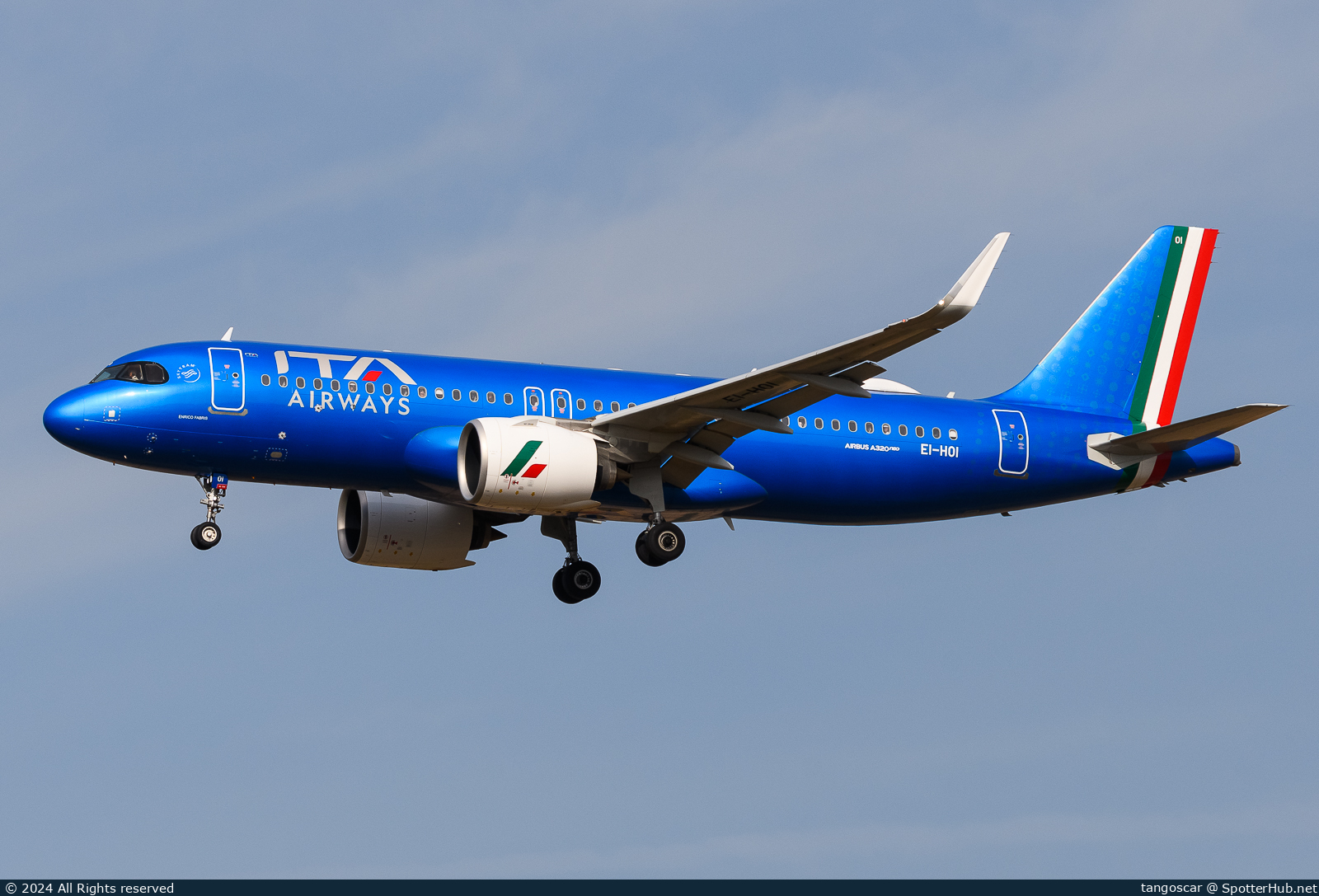Photo of EI-HOI - Airbus A320-272N operated by ITA Airways