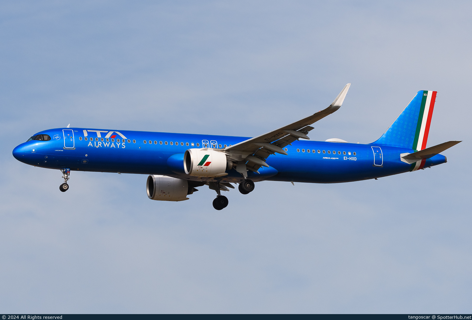 Photo of EI-HXD - Airbus A321-271NX operated by ITA Airways