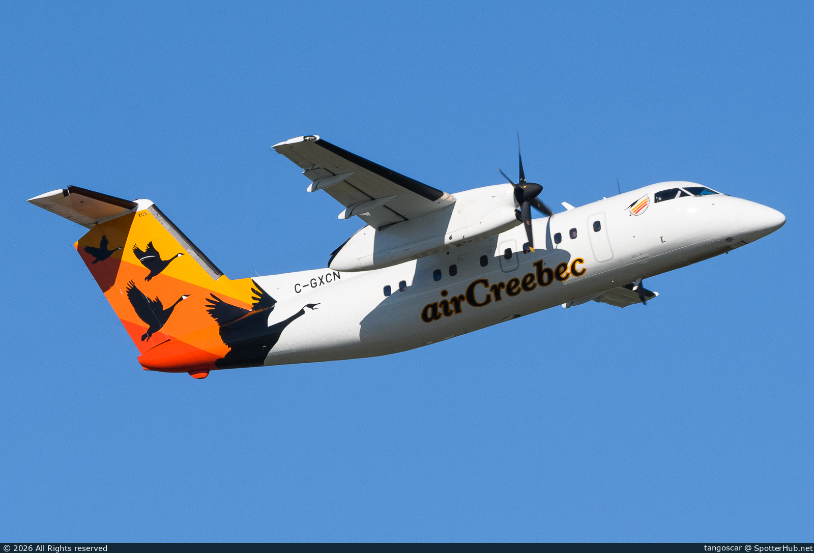 Photo of C-GXCN - Bombardier DHC-8-106 Dash 8 100 operated by Air Creebec