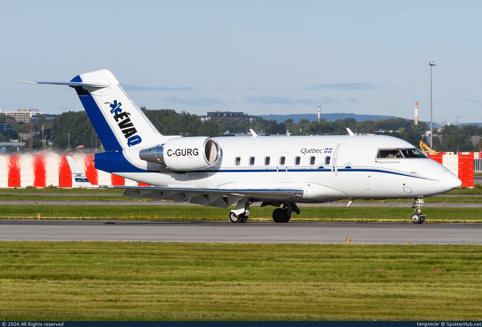 Photo of C-GURG - Bombardier Challenger 601-3R operated by Government of Québec