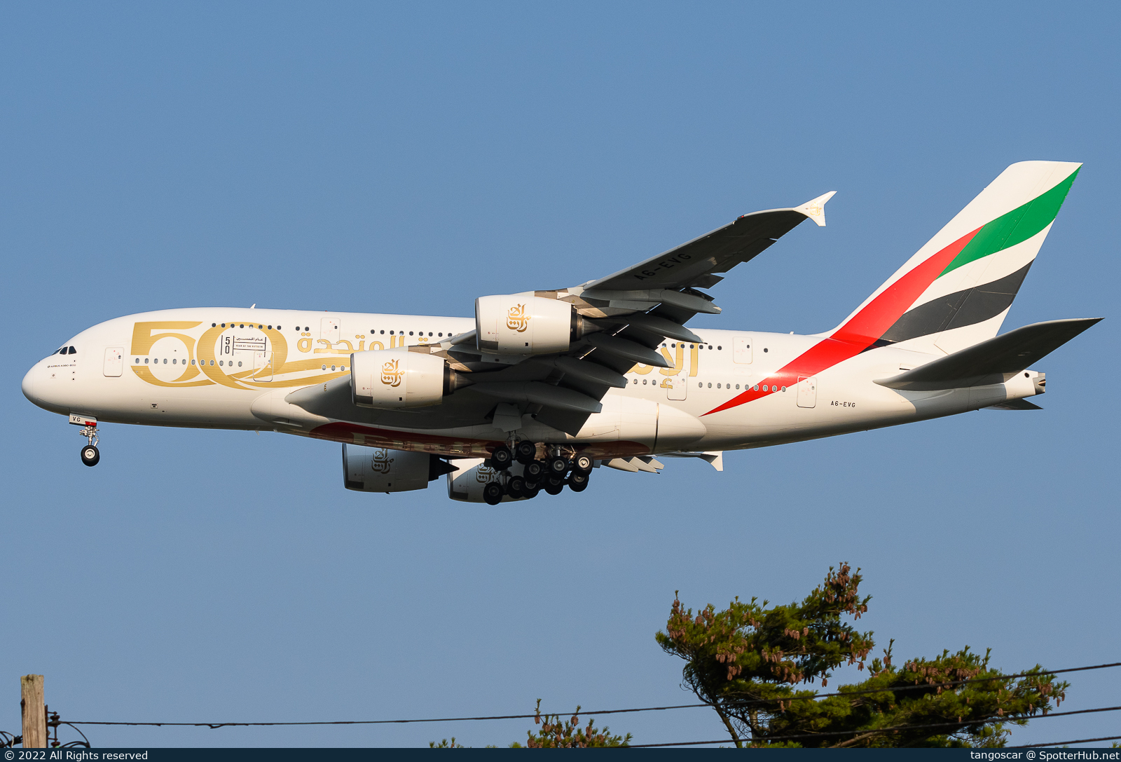 Photo of A6-EVG - Airbus A380-842 operated by Emirates