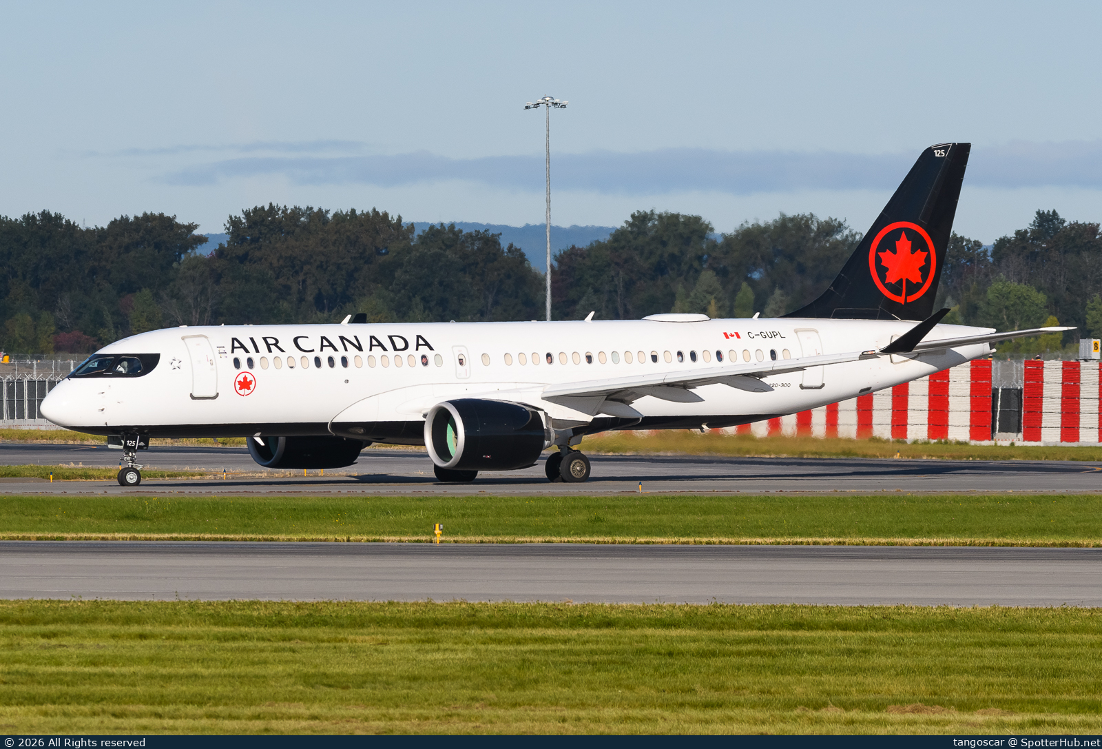 Photo of C-GUPL - Airbus A220-300 operated by Air Canada