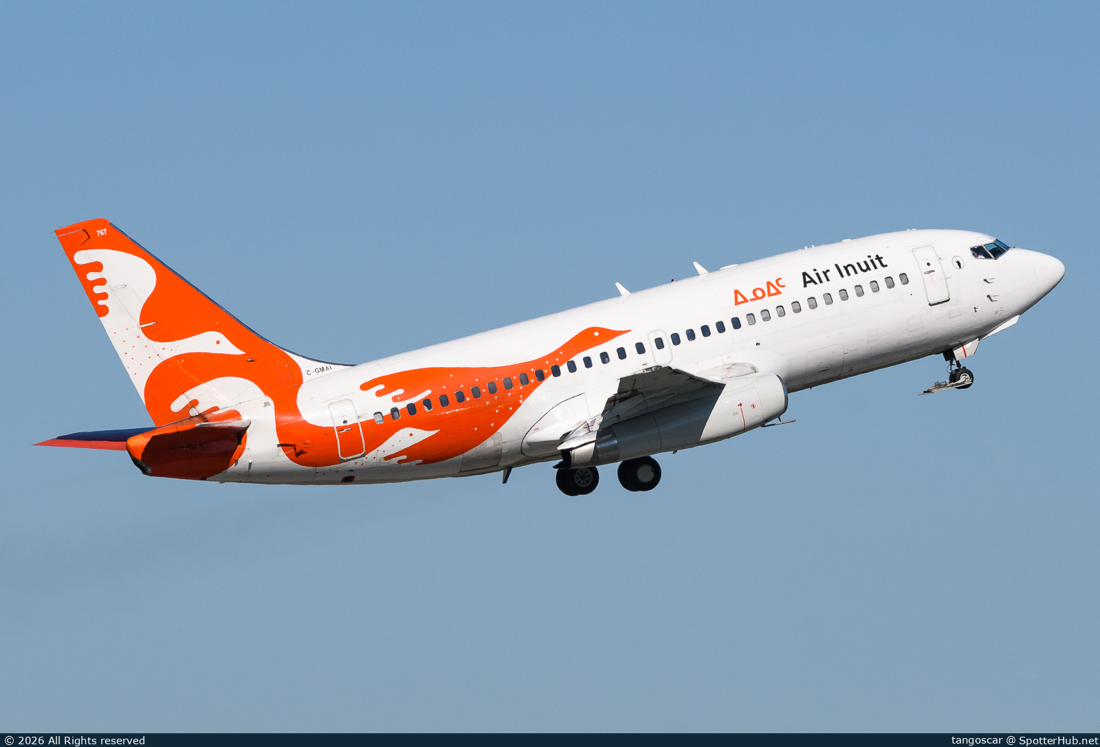 Photo of C-GMAI - Boeing 737-2Q2C(Adv) operated by Air Inuit