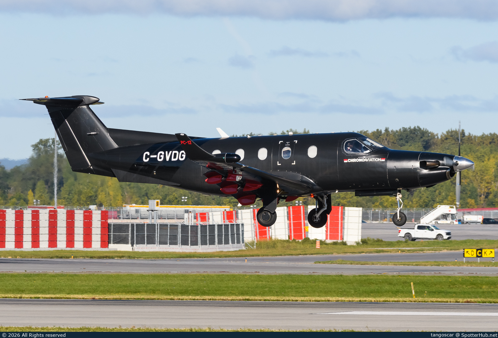 Photo of C-GVDG - Pilatus PC-12/45 operated by Chrono Aviation