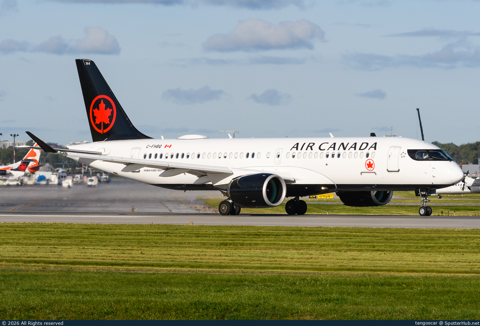 Photo of C-FHBQ - Airbus A220-300 operated by Air Canada