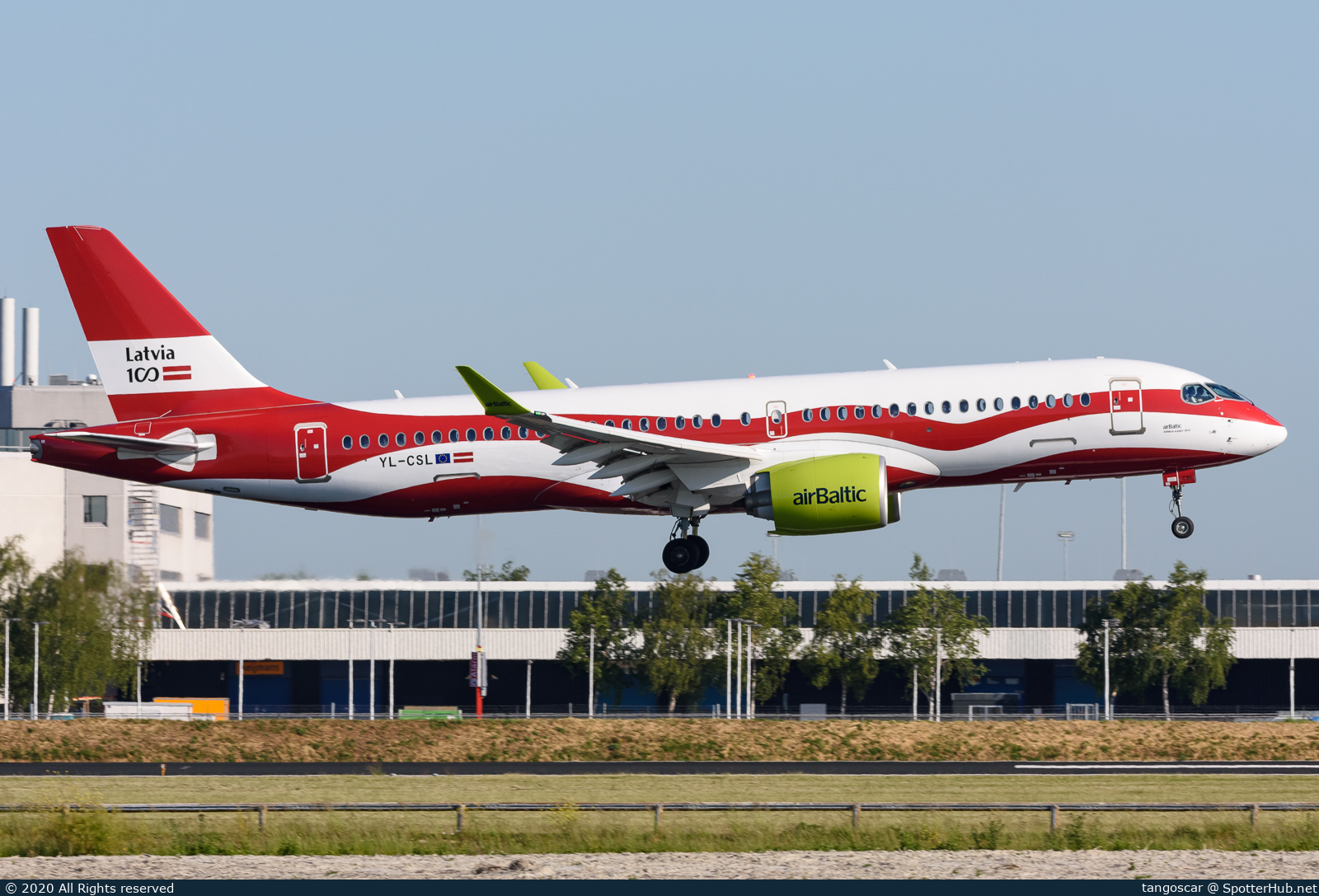 Photo of YL-CSL - Airbus A220-300 operated by airBaltic