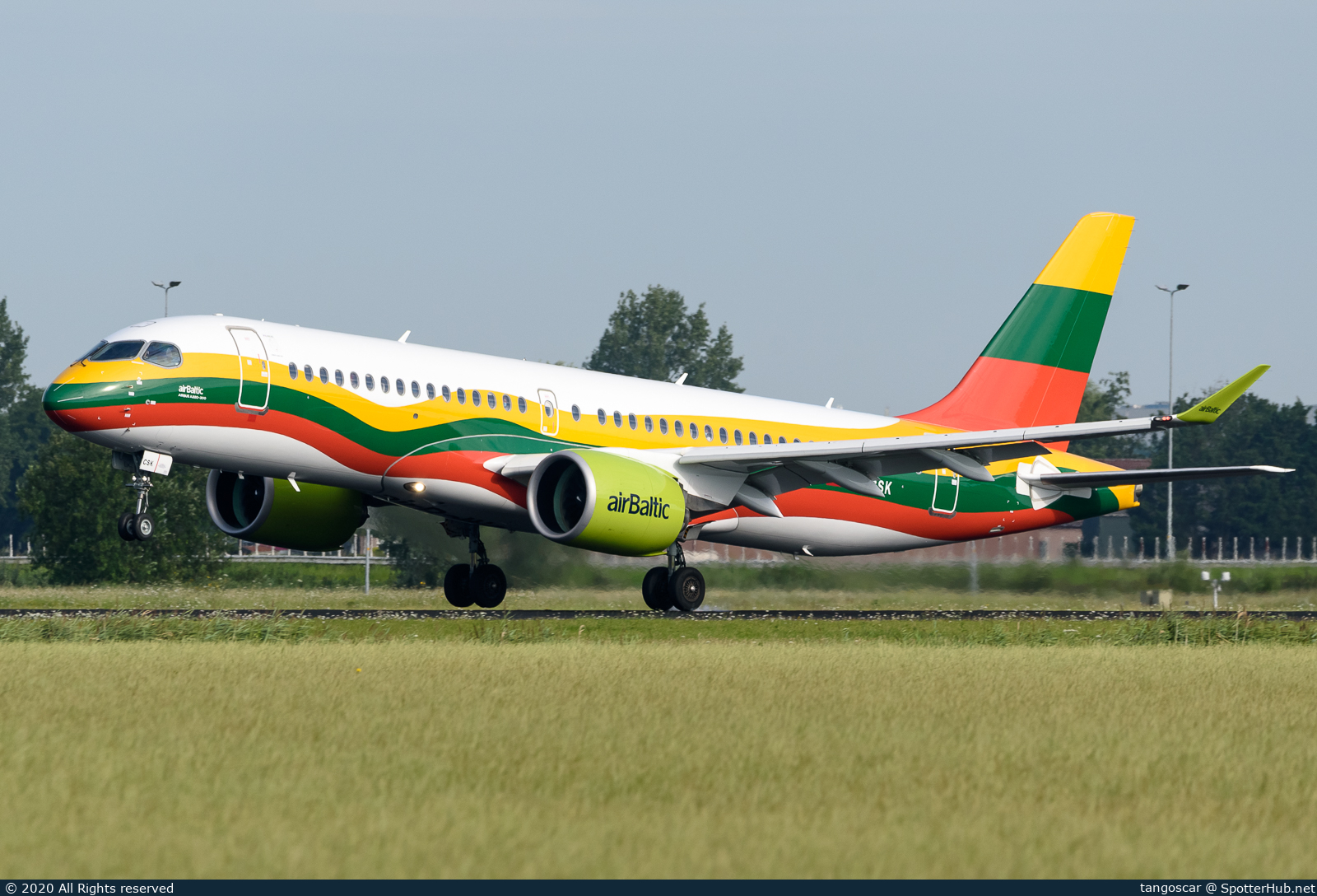 Photo of YL-CSK - Airbus A220-300 operated by airBaltic