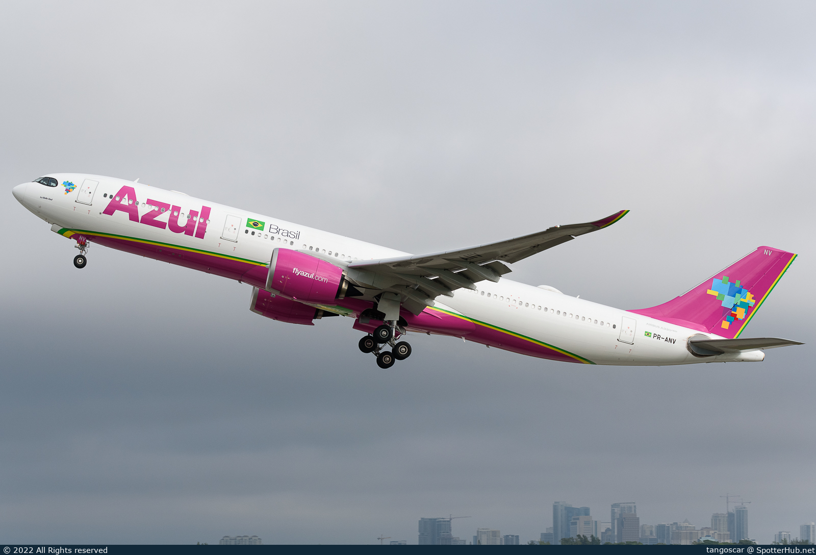 Photo of PR-ANV - Airbus A330-941 operated by Azul