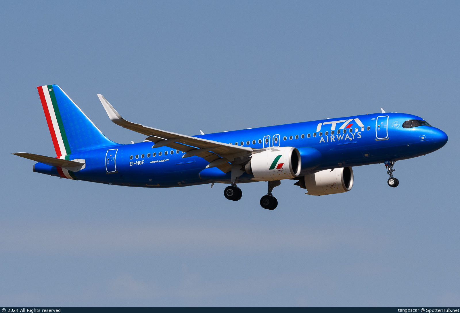 Photo of EI-HOF - Airbus A320-272N operated by ITA Airways