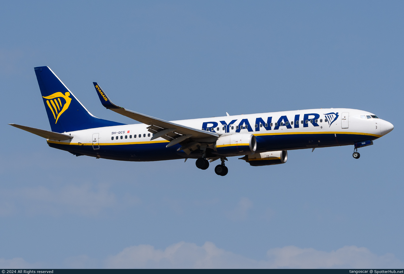 Photo of 9H-QCS - Boeing 737-8AS operated by Ryanair (opb Malta Air)