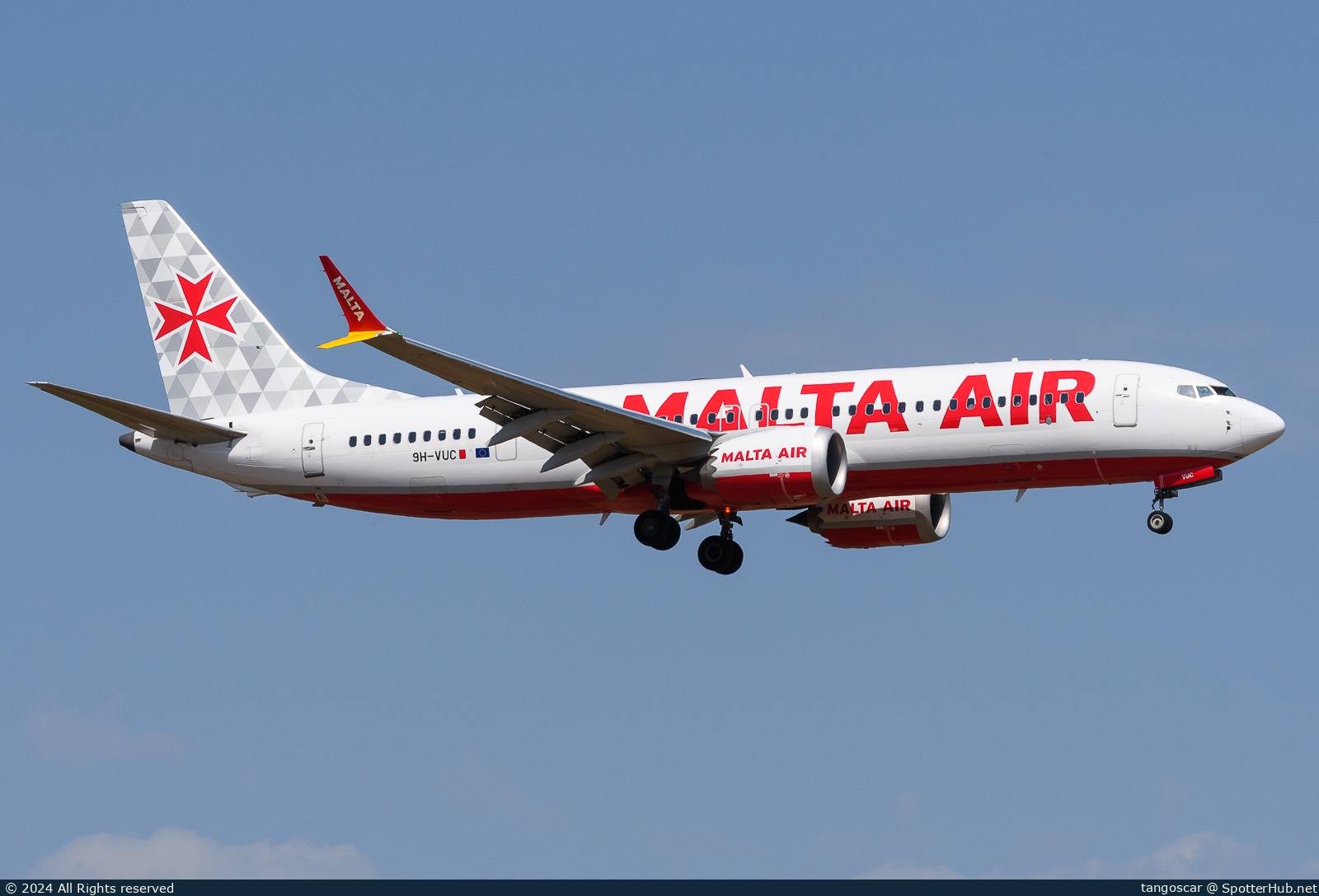 Photo of 9H-VUC - Boeing 737 MAX 8-200 operated by Malta Air