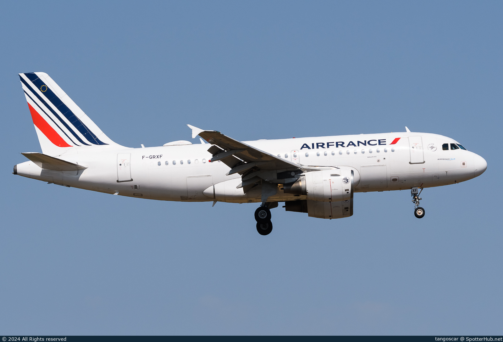 Photo of F-GRXF - Airbus A319-111 operated by Air France