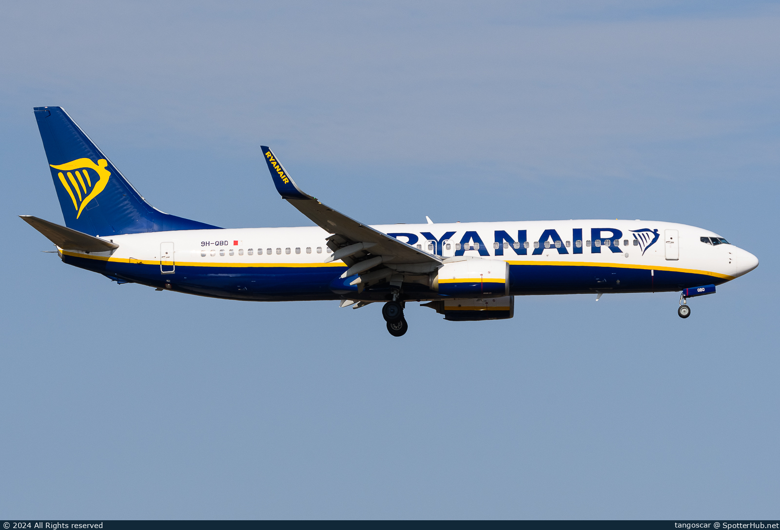 Photo of 9H-QBD - Boeing 737-8AS operated by Ryanair (opb Malta Air)