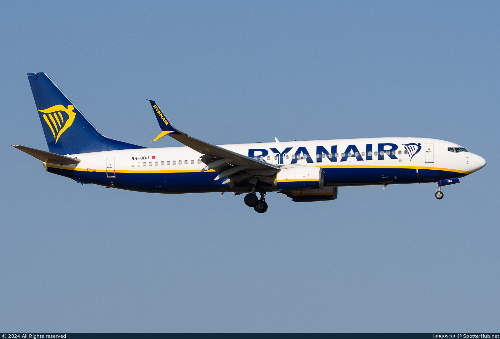 Photo of 9H-QBJ - Boeing 737-8AS operated by Ryanair (opb Malta Air)